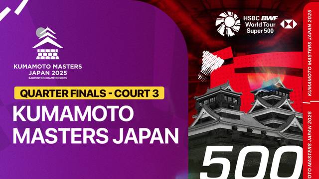 Chiu Hsiang Chieh/Wang Chi-Lin (TPE) vs Choong Hon Jian/Muhammad Haikal (MAS) - Full Match | Kumamoto Masters Japan 2025