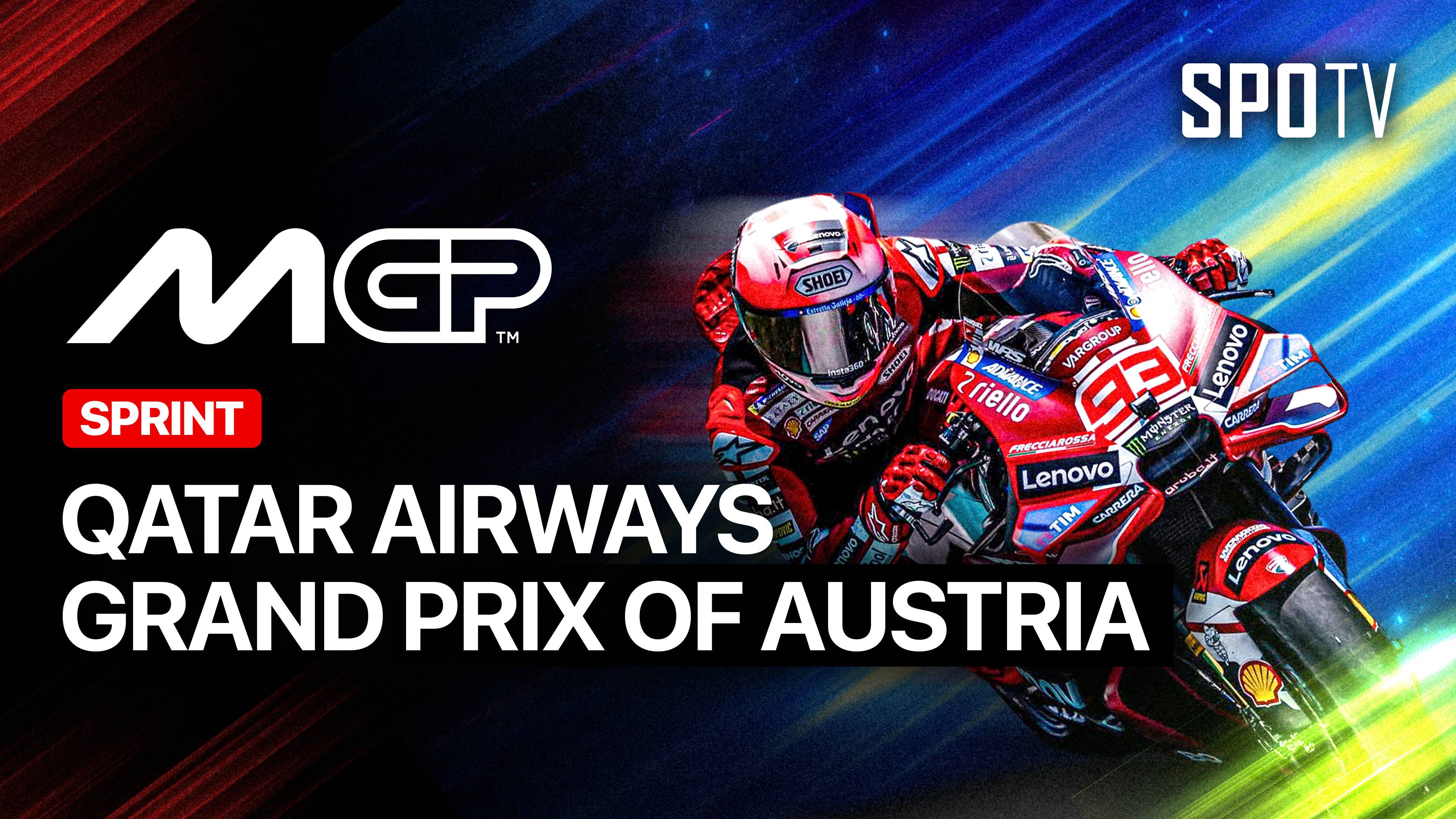 MotoGP Tissot SPRINT: Qatar Airways Grand Prix of Austria - MotoGP 2026 Round 15