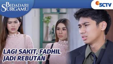 Bikin Heboh! Flora & Alya Rebutan Rawat Fadhil samapi Pake Baju Kembaran | Bidadari Surgamu Episode 421