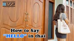 How to Say Hello in Thai