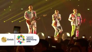 RAN - Pandangan Pertama, Inikah Cinta, Malam Ini Indah | Closing Ceremony Asian Games 2018