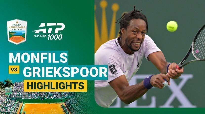 Gael Monfils vs Tallon Griekspoor - Round 1 | ATP 1000: Rolex Monte-Carlo Masters 2026