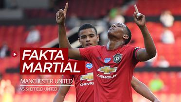 5 Fakta Menarik Anthony Martial Saat Manchester United Vs Sheffield United di Premier League
