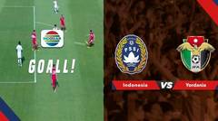 Goolll!!! Fatal, Kesalahan Lini Belakang Timnas Indonesia Menambah Keunggulan Jordania 3-0 - Timnas Match Day