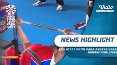 2 Lifter Indonesia Sabet Medali Perak di Asian Para Games 2018