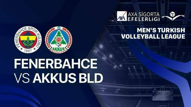Fenerbahce Medicana vs Kusgoz Izmir Vinc Akkus Bld - Full Match | Men's Turkish Volleyball League