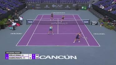 Krejcikova/Siniakova vs Dabrowski/Routliffe - Highlights | WTA Finals Cancun 2023