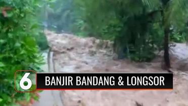 Banjir Bandang Menerjang Padang Pariaman, Rumah Hingga Fasilitas Umum Terendam | Liputan 6