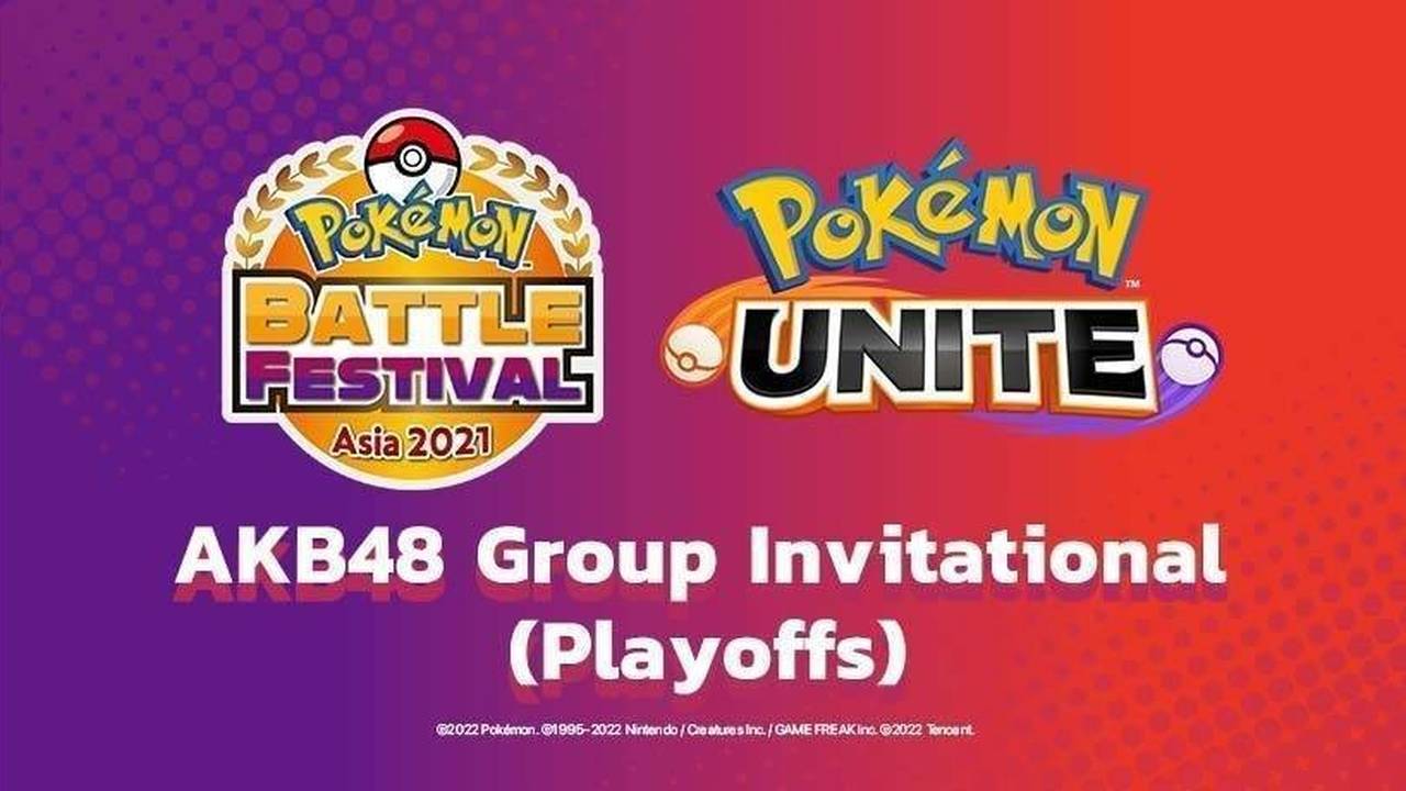 Pokémon Unite Akb48 Group Invitational Playoffs Vidio