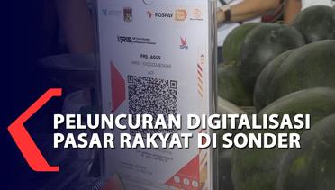 Peluncuran Digitalisasi Pasar Rakyat Di Sonder