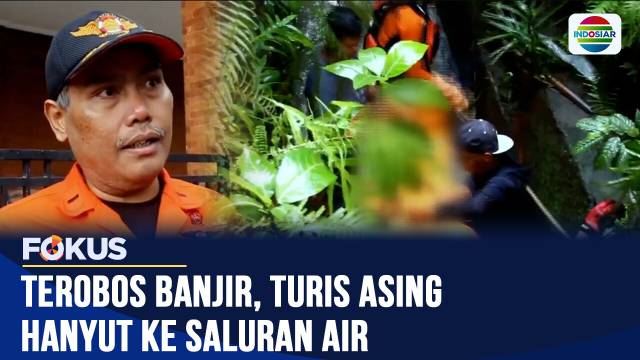 Jasad Turis Asing Dievakuasi dari Saluran Air Badung, Diduga Abaikan Peringatan Warga | Fokus