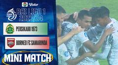 Persikabo 1973 VS Borneo FC Samarinda - Mini Match | BRI Liga 1 2023/24
