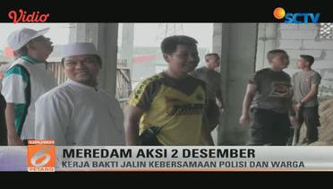 Redam Aksi 2 Desember, Polisi Bantu Warga Bangun Masjid - Liputan 6 Petang