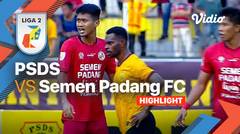 Highlights - PSDS vs Semen Padang FC | Liga 2 2022/23