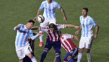 Argentina Sikat Paraguay 6-1 Melaju ke Final Copa America 2015
