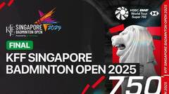 Kim Won Ho/Seo Seung Jae (KOR) vs Aaron Chia/Soh Wooi Yik (MAS) - Full Match | KFF Singapore Badminton Open 2025