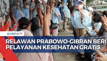 Relawan Prabowo-Gibran Beri Pelayanan Kesehatan Gratis dengan Mobil Keliling di Jakarta Utara