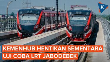 Sistem Perlu Diperbaiki, DJKA Tutup Sementara Operasional LRT Jabodetabek