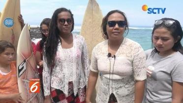 Peringati Hari Kartini, Komunitas Surfing Berselancar Mengenakan Kebaya - Liputan 6 Pagi