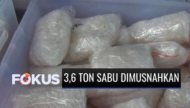 Bareskrim Polri Musnahkan 3,6 Ton Sabu dari Jaringan Narkoba Afganistan hingga Malaysia | Fokus