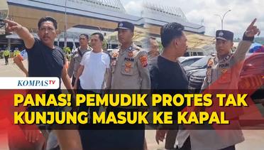 Tak Kunjung Masuk ke Kapal, Pemudik Protes di Dermaga Eksekutif Pelabuhan Merak