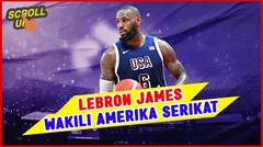 Bintang NBA LeBron James Jadi Pembawa Bendera Amerika Serikat di Pembukaan Olimpiade Paris 2024