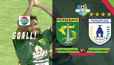 Goal Fandry Imbiri - Persebaya (1) vs Persipura (1) | Go-Jek Liga 1 Bersama Bukalapak