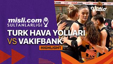 Highlights | Semifinal - Turk Hava Yollari vs Vakifbank | Women's Turkish League