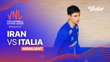 Match Highlights | Iran vs Italia | Men's Volleyball Nations League 2023