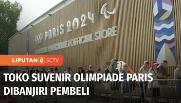 Toko Suvenir Olimpiade Paris Diserbu Wisatawan | Liputan 6