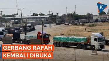 Gerbang Rafah Dibuka Kembali Hari Ini, Bantuan Medis Mulai Masuk