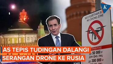 Gedung Putih Bantah Terlibat Dalam Serangan Drone Rusia