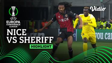 Highlights - Nice vs Sheriff | UEFA Europa Conference League 2022/23