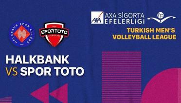 Full Match | Halkbank vs Spor Toto | Men's Turkish League