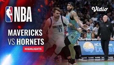 Dallas Mavericks vs Charlotte Hornets - Highlights | NBA Regular Season 2023/24