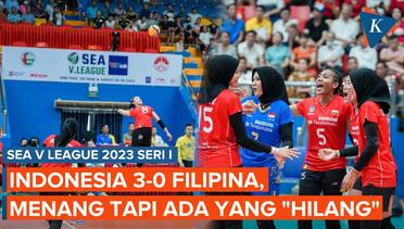 Hasil Timnas Voli Indonesia Vs Filipina, Tim Putri Tutup SEA V League dengan Kemenangan