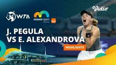Quarterfinal: Jessica Pegula vs Ekaterina Alexandrova - Highlights | WTA Miami Open 2024