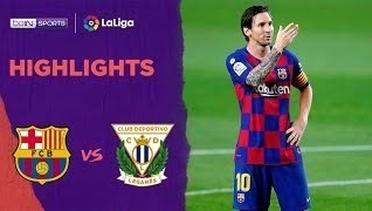 Match Highlight | Barcelona 2 vs 0 Leganes | LaLiga Santander 2020