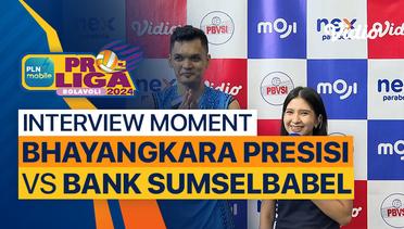 Wawancara Pasca Pertandingan| Putra: Jakarta Bhayangkara Presisi vs Palembang Bank Sumselbabel | PLN Mobile Proliga 2024