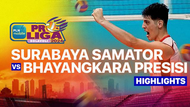 Putra: Surabaya Samator vs Jakarta Bhayangkara Presisi - Highlights | PLN Mobile Proliga 2025