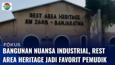 Bangunan Nuansa Industrial, Rest Area Heritage di Tol Brebes jadi Favorit Pemudik | Fokus