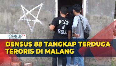 Densus 88 Anti Teror Tangkap Terduga Teroris di Kawasan Mergoson Kota Malang!