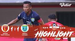 Full Highlight - Perseru Badak Lampung 1 vs 1 Persela Lamongan FC | Shopee Liga 1 2019/2020