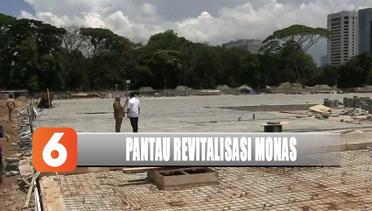 Ketua DPRD DKI Jakarta Sidak Pengerjaan Revitalisasi Monas