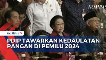 Di Rakernas, Megawati Sebut PDIP Tawarkan Konsep Kedaulatan Pangan dalam Pemilu 2024