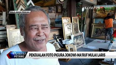 Penjualan Foto Pigura Jokowi-Ma'ruf Mulai Laris 