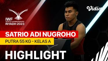 Highlights | Putra 55 kg - Kelas A ( Satrio Adi Nugroho) | IWF World Championships 2023
