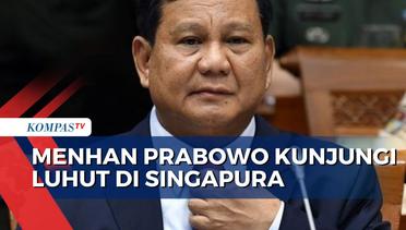 Kunjungi Luhut yang Dirawat di Singapura, Prabowo: Sudah Pulih, Beliau Ingin Segera Bekerja
