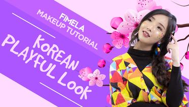 Makeup Tutorial Korean Playful Look