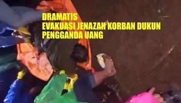 Evakuasi Dramatis Jenazah Korban Dukun Maut Pengganda Uang Mbah Slamet di Banjarnegara